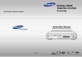 Samsung HT-DM140 User manual
