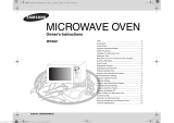 Samsung MW83Z User manual