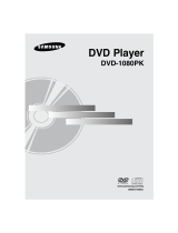 Samsung DVD-1080PK User manual