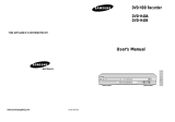 Samsung DVD-H40S User manual