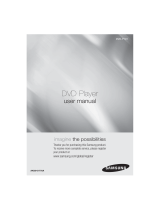 Samsung DVD-P191 User manual