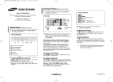 Samsung CS-53500TS User manual