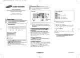 Samsung CS-21Z30MN User manual
