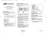 Samsung CS-29Z57MQ User manual