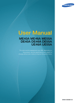Samsung DE40A User manual