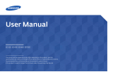 Samsung ED46D User manual