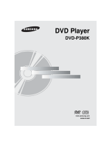 Samsung DVD-P380K User manual