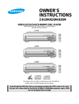 Samsung Z-820M User manual