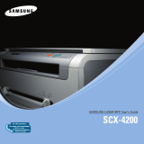 HP Samsung SCX-4210 Laser Multifunction Printer series User manual