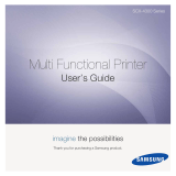 HP Samsung SCX-4310 Laser Multifunction Printer series User manual