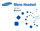 Samsung HM1000 User manual