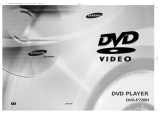 Samsung DVD-P728M User manual