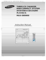 Samsung MAX-DB630 Owner's manual