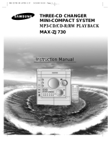 Samsung MAX-ZJ730G User manual