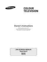 Samsung CS34A11 Owner's manual