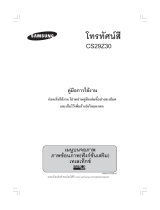 Samsung CS-29Z30BP Owner's manual