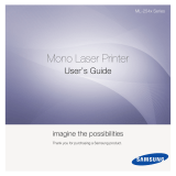 HP Samsung ML-2541 Laser Printer series User guide