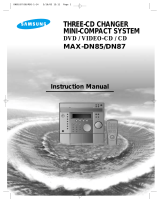 Samsung MAX-DN87 User manual