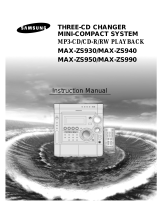 Samsung MAX-ZS990 User manual