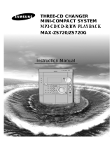 Samsung MAX-ZB550 User manual