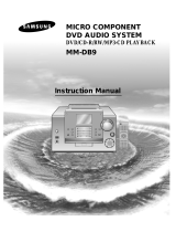 Samsung MM-DB9 User manual