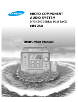 Samsung MM-ZS8 User manual
