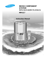 Samsung MM-ZL7 User manual