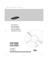 Samsung DVD-V5500 User manual