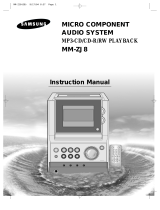 Samsung MM-ZJ8 User manual