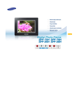 Samsung SPF-85H User manual