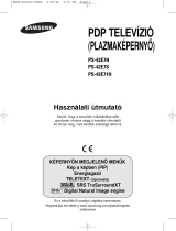 Samsung PS-42E7H User manual