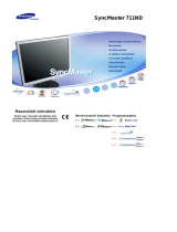 Samsung 711ND User manual