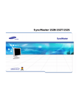 Samsung SYNCMASTER152T User manual