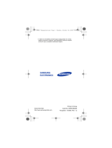 Samsung SGH-D500B User manual