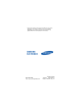 Samsung SCH-X799P Owner's manual