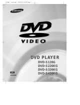 Samsung DVD-S226KG User manual