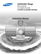 Samsung SP-2450 User manual