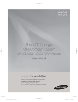 Samsung MAX-G55 User manual