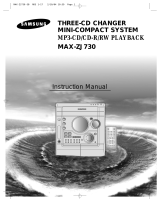 Samsung MAX-ZJ730 User manual