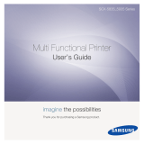 HP Samsung SCX-5835 Laser Multifunction Printer series User guide