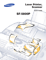 Samsung SF-5800P User manual