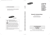 Samsung LW20M21CU User manual