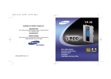 Samsung YP-35 User manual