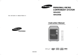 Samsung MM-DT8 User manual