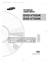 Samsung DVD-V7500K User guide
