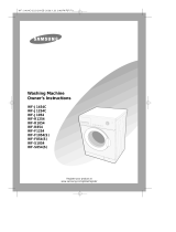 Samsung WF-F854 User manual