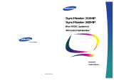 Samsung 211MP User manual