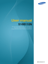 Samsung S16B110N User manual