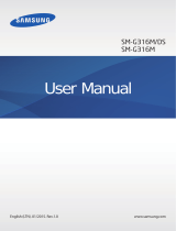 Samsung SM-G316M User manual