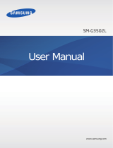 Samsung SM-G3502L User manual